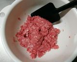 手ごね不要!筍ごろごろジューシー餃子タネ作り方4写真