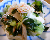 ちょっと中華風☆カニカマの冷奴作り方5写真