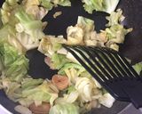 キャベツだけ！ペペロンチーノ風 簡単副菜作り方3写真