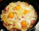 バター香る♪白菜の洋風卵とじ作り方5写真