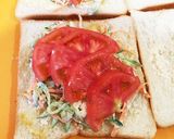 ささみと人参のホットサンドイッチ作り方3写真