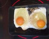 冷凍ハンバーグで時短ロコモコ丼作り方4写真