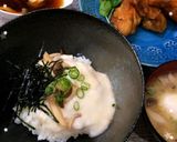 栄養満点★きのこと山芋のとろ〜とろろご飯作り方4写真