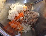サバの水煮缶で♡蓮根とサバのハンバーグ♡作り方3写真