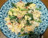 菜の花の梅炒飯♡作り方4写真