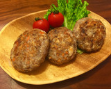 サバの水煮缶で♡蓮根とサバのハンバーグ♡作り方9写真