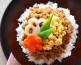 ひな祭りに♪カレーそぼろのちらし寿司作り方6写真