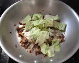 ダイソーアンチョビきのこパスタ作り方6写真