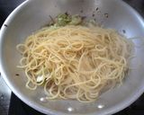 ダイソーアンチョビきのこパスタ作り方8写真