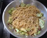 ダイソーアンチョビきのこパスタ作り方9写真