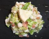 桜海老とキャベツのふわふわ♡はんぺん焼き作り方2写真