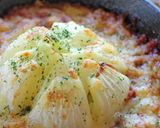 スキレット✿玉葱のボロネーゼチーズ焼き✿作り方8写真