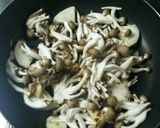 あっつ熱！餅入り蕪とキノコと鮭グラタン！作り方2写真