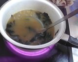 糸こんにゃくとわかめの味噌汁作り方2写真