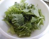 鶏肉と水菜のポン酢サラダ作り方2写真