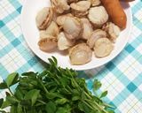 ボイルホタテのウェイパァー焼き作り方1写真