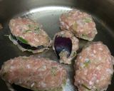 ひき肉のなすはさみ焼き作り方3写真