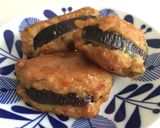 ひき肉のなすはさみ焼き作り方4写真