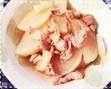 レンジ時短で簡単！大根と豚肉のみそ炒め作り方8写真