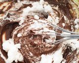 チョコ入り♡しっとりチョコロールケーキ♬作り方9写真