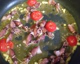 ホタルイカと菜の花の春パスタ作り方8写真