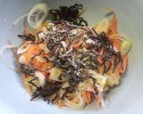 ししゃもきくらげナムル作り方3写真