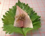 小鰺の梅じそ天ぷら作り方5写真