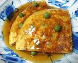 リメイク!いり豆腐でオムレツ~甘酢あん作り方6写真