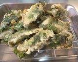 小鰺の梅じそ天ぷら作り方10写真