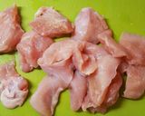 ヘルシー♡フライパン1つでチキン南蛮作り方1写真