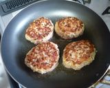 ふっくらヘルシー✿チキンナッツハンバーグ作り方6写真