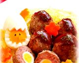 巣ごもりスコッチエッグ(肉団子かつ）作り方11写真