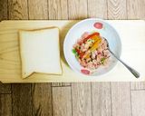 ツナ缶と冷凍パプリカだけの時短トースト♡作り方2写真