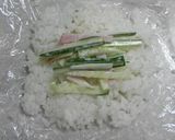 簡単★ひな祭りのデコスティックおにぎり作り方4写真