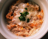 玉子丼！卵1個と麺つゆで！簡単！激ウマ！作り方4写真