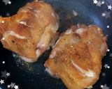 パリっチキンステーキ♡オニオンソース添え作り方6写真