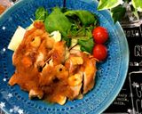 パリっチキンステーキ♡オニオンソース添え作り方9写真