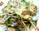 アサリともやしの中華炒め作り方7写真