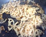 レンコンのきんぴら ゴマ山椒風味作り方3写真