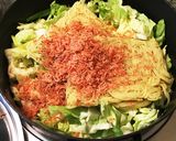 あみえび キャベツ★ウェイパーの焼きそば作り方1写真