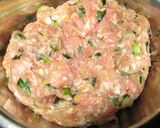 ニトスキ（スキレット鍋）で包まない餃子♪作り方3写真