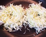 キャベツの巣ごもり 朝ごはん作り方2写真