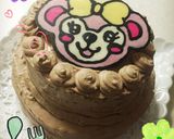 低コス 生チョコ2段デコレーションケーキ作り方8写真