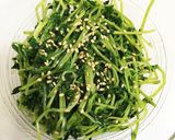 簡単！鶏ガラの素で豆苗のナムル作り方5写真