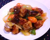 糖醋肉塊♪（北京風の本格黒酢酢豚）作り方10写真