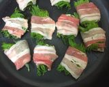 長いもの簡単シソの葉&豚バラ肉巻き♫作り方5写真