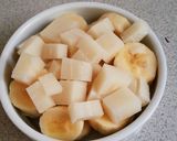 チョコバナナの餅グラタン作り方2写真