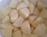 豚ひき肉で美味しい♡*ホクホク肉じゃが作り方3写真