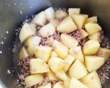 豚ひき肉で美味しい♡*ホクホク肉じゃが作り方4写真