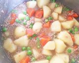 豚ひき肉で美味しい♡*ホクホク肉じゃが作り方6写真